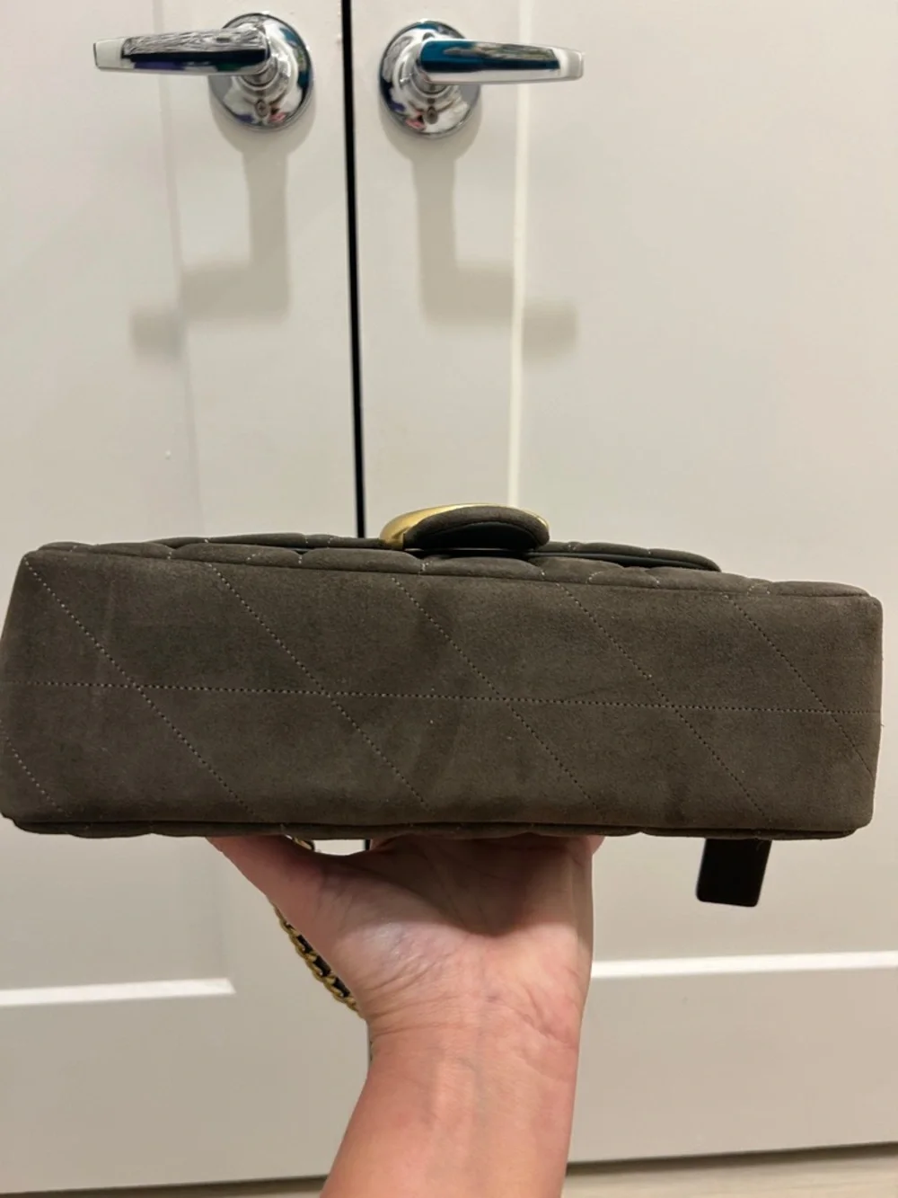 Coach (NWT) Tabby Shoulder Bag 26 With Quilting in Olive - Picture 8 of 16